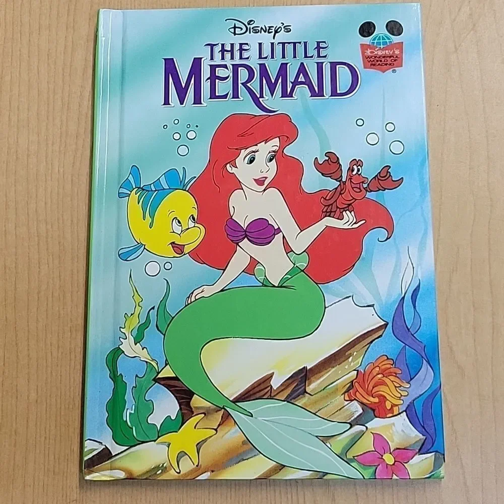 Little Mermaid Toothbrush, DVD,‎ book and Ursula figures